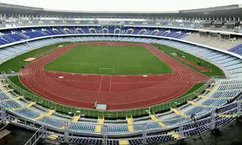 The Salt Lake stadium, Kolkata