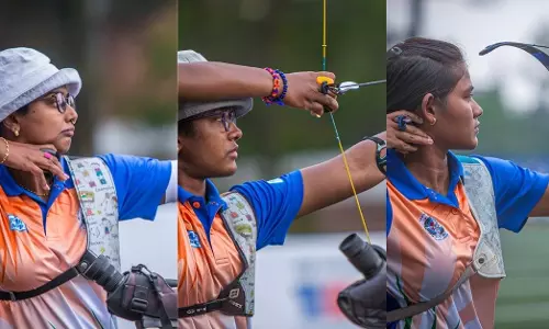 Indian recurve women team reach final of Archery World Cup