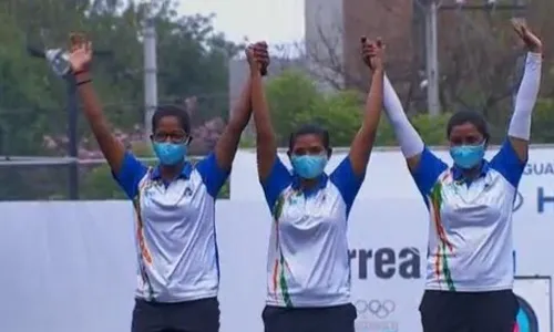 Deepika led womens recurve team beats Mexico to win gold at Archery World Cup