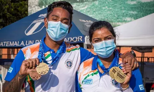 Deepika deserves most of the credit, says archer Atanu Das after winning World Cup gold medal