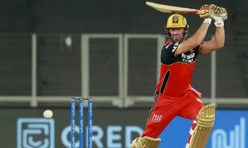 IPL 2021: DC vs RCB – AB De Villiers causes a literal storm with his bat