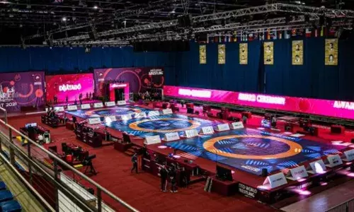 Indian wrestlers reach Sofia for Olympic qualifiers