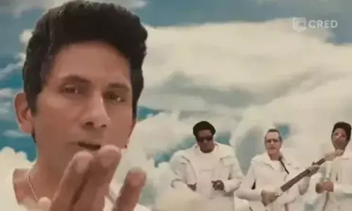 The latest Cred commercial featuring some of our favourite cricketers in a music group has taken social media by storm [Credits: CRED/ Screengrab]