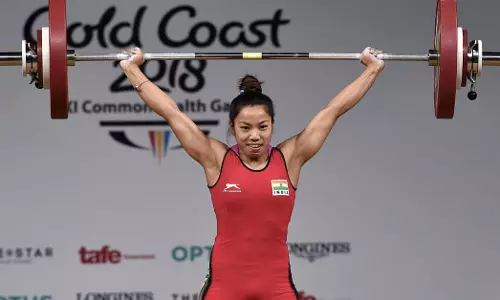 Indian weightlifter Mirabai Chanu