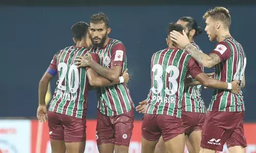 ATK Mohun Bagans Prabir Das, SK Sahil test positive for Covid-19 (Source: ISL) ATK Mohun Bagans Prabir Das, SK Sahil test positive for Covid-19 (Source: ISL)