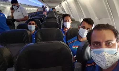 Indian shooters doing dry firing, will hit range on May 19