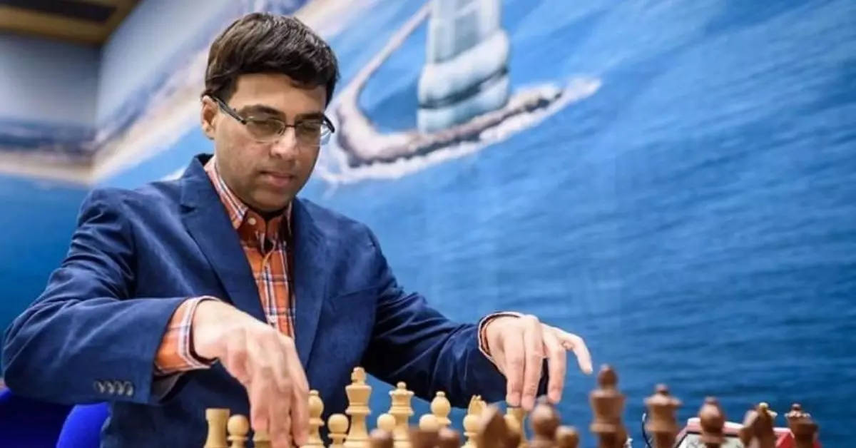 Viswanathan Anand - the former global chess champion from India