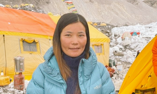 Tashi Yangjom from Arunachal Pradesh (Source: ANI/Twitter)