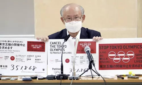 Online petition to cancel Tokyo Olympics (Source: Japan Times)