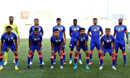 Indian football team (Source: AIFF Media) Indian football team (Source: AIFF Media)