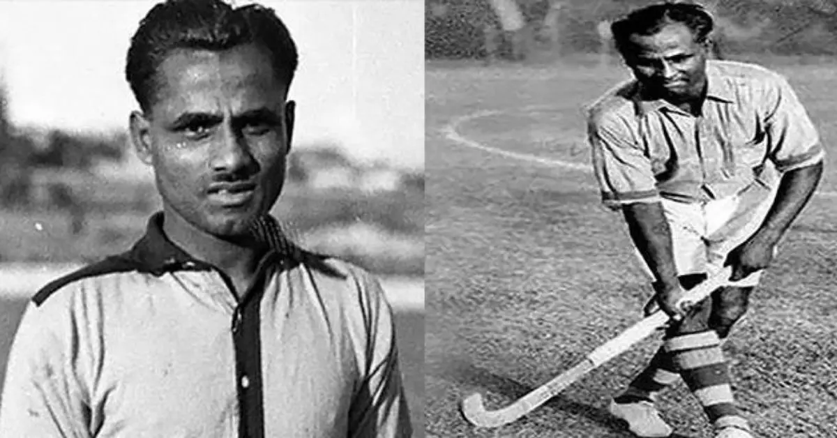Indian hockey great Dhyan Chand.