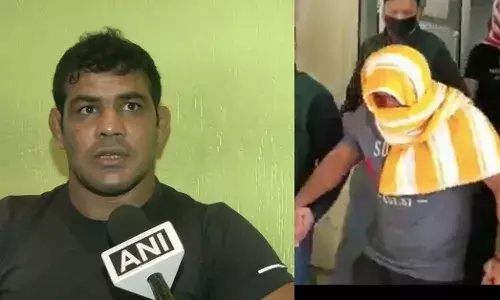 Face covered in towel – Sushil Kumar brought to police station in Delhi