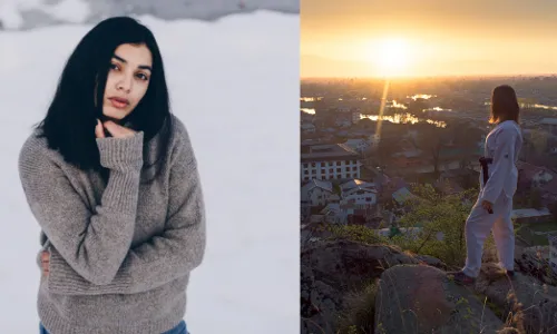 Not a household name in Kashmir, Afreen Hyder wants to be a role model someday