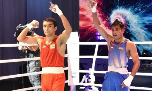 Shiva Thapa and Mohammad Hussamuddin