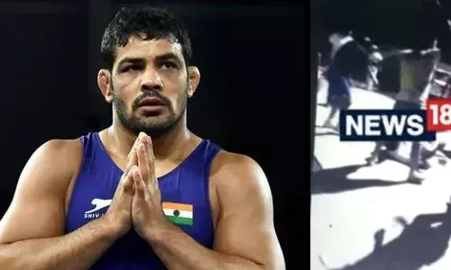 Sushil Kumar beating Sagar Dhankar to death