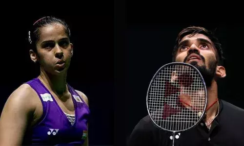 Saina Nehwal and Kidambi Srikanth