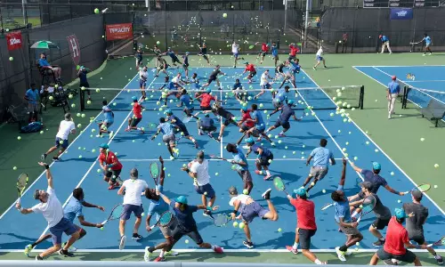 What happens when thousand sports photos are combined into one?