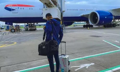 Indian men and women cricket teams land in England