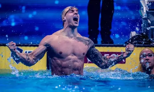 American swimmer Caeleb Dressel will be a major favourite for gold at the Tokyo Olympics [Source: Swimming World]