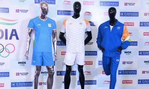Indian Olympics team kit for Tokyo 2020