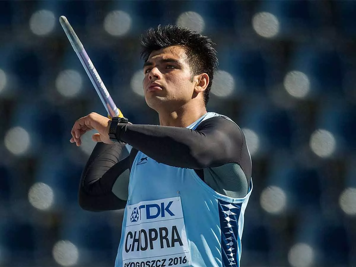 Neeraj Chopra competes in the Javelin Throw category [Source: TOI]