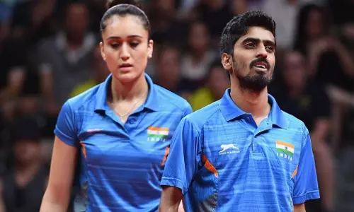 Sathiyan Gnanasekaran Manika Batra