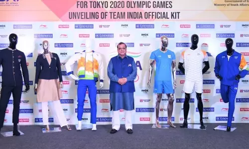 The IOA had unveiled the Olympic kit designed by Li Ning for the Tokyo Games last week