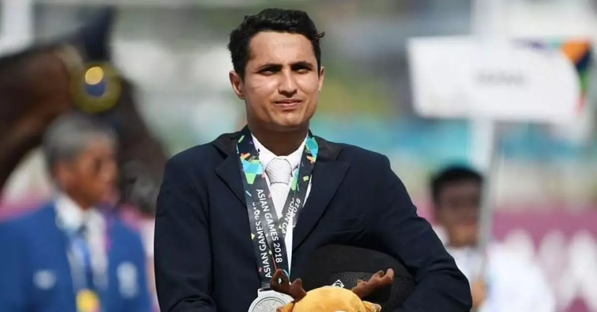 Indian Equestrian Fouad Mirza