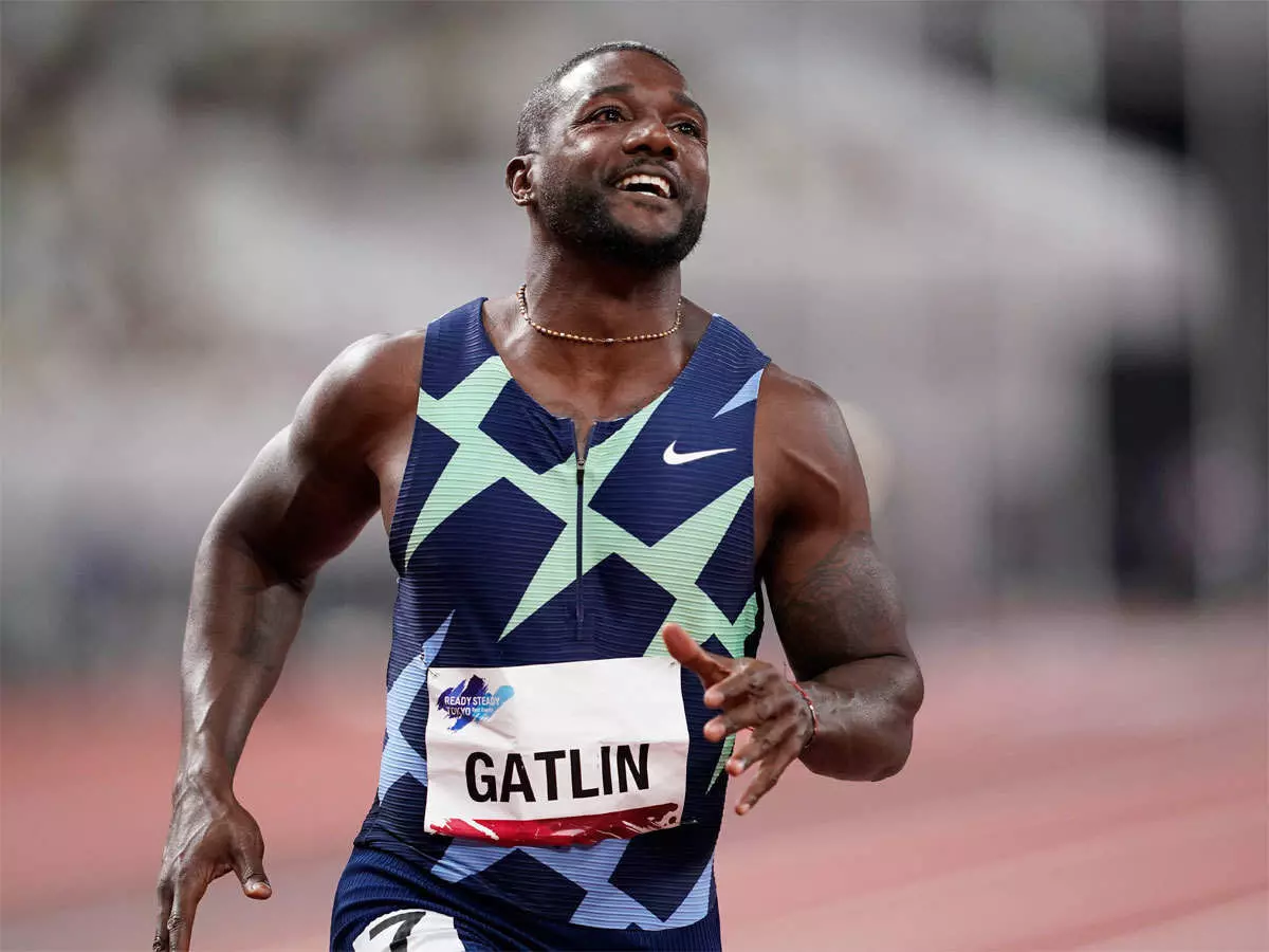 World number one in the 100m sprint, Justin Gatlin will be eyeing gold at the Tokyo Olympics [Source: TOI]
