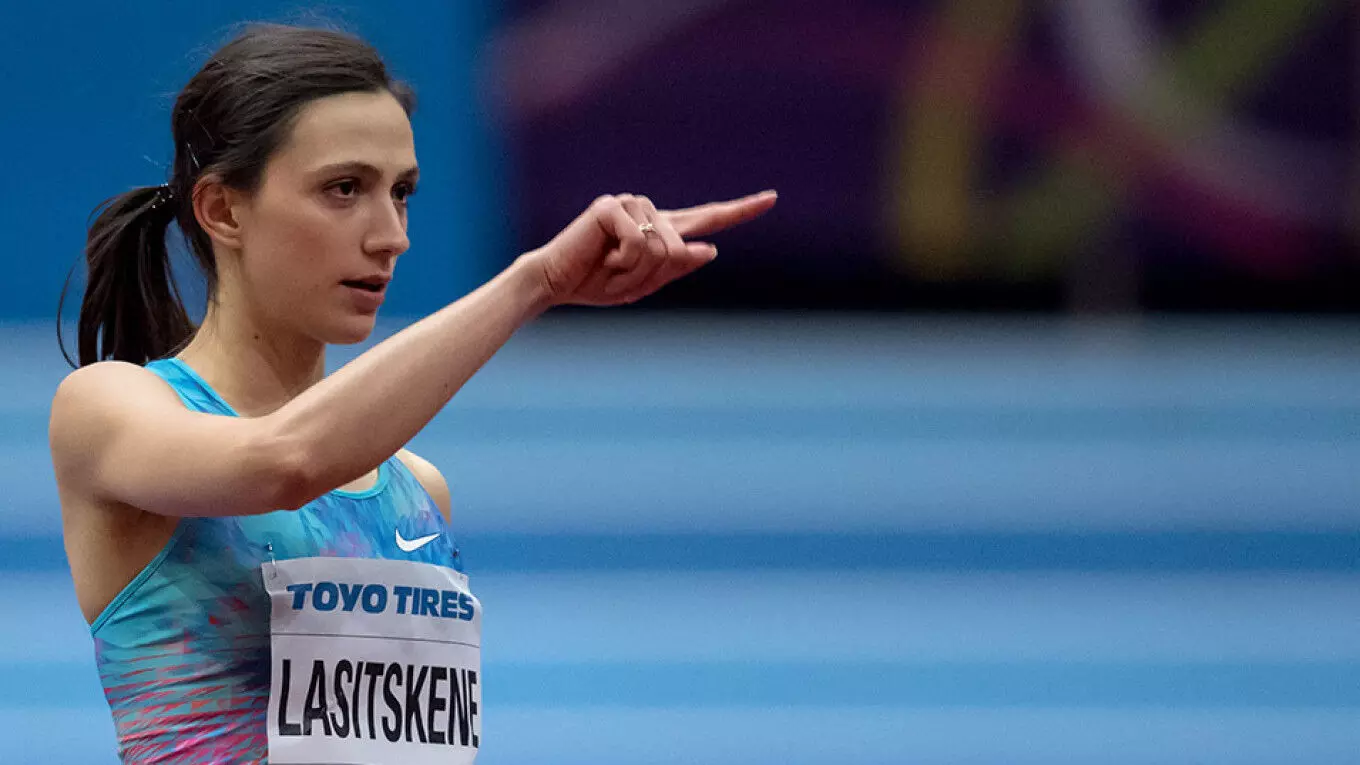 Mariya Lasitskene leads the world rankings in Womens High Jump [Source: The Moscow Times]