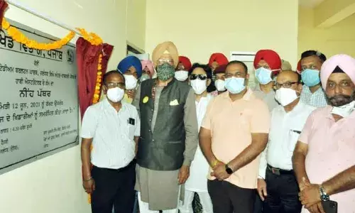 Punjab Sports Minister Rana Sodhi launches new astro-turf project at Jalandhar