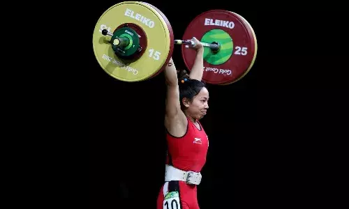 Indian Weightlifter Mirabai Chanu