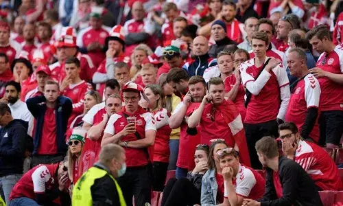 Divided by flags, United by Christian Eriksen - Humanity triumphs in Euro 2020