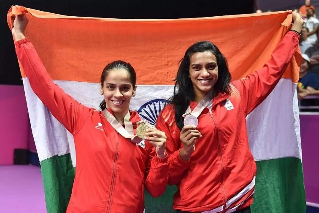 2012 London Olympics bronze medallist Saina Nehwal and 2016 Rio Games silver medallist PV Sindhu