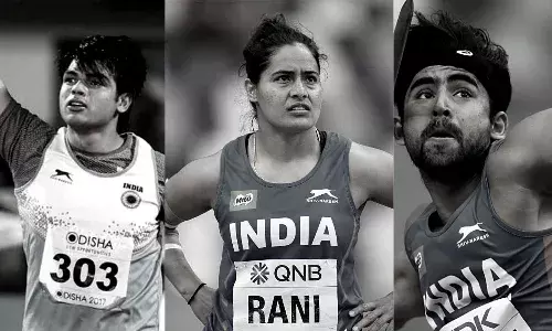 Indian javelin throwers Neeraj Chopra, Annu Rani and Shivpal Singh 2020 Tokyo Olympics