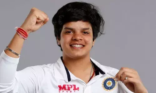 Shafali Verma announces her arrival in style with a 96 on Test debut