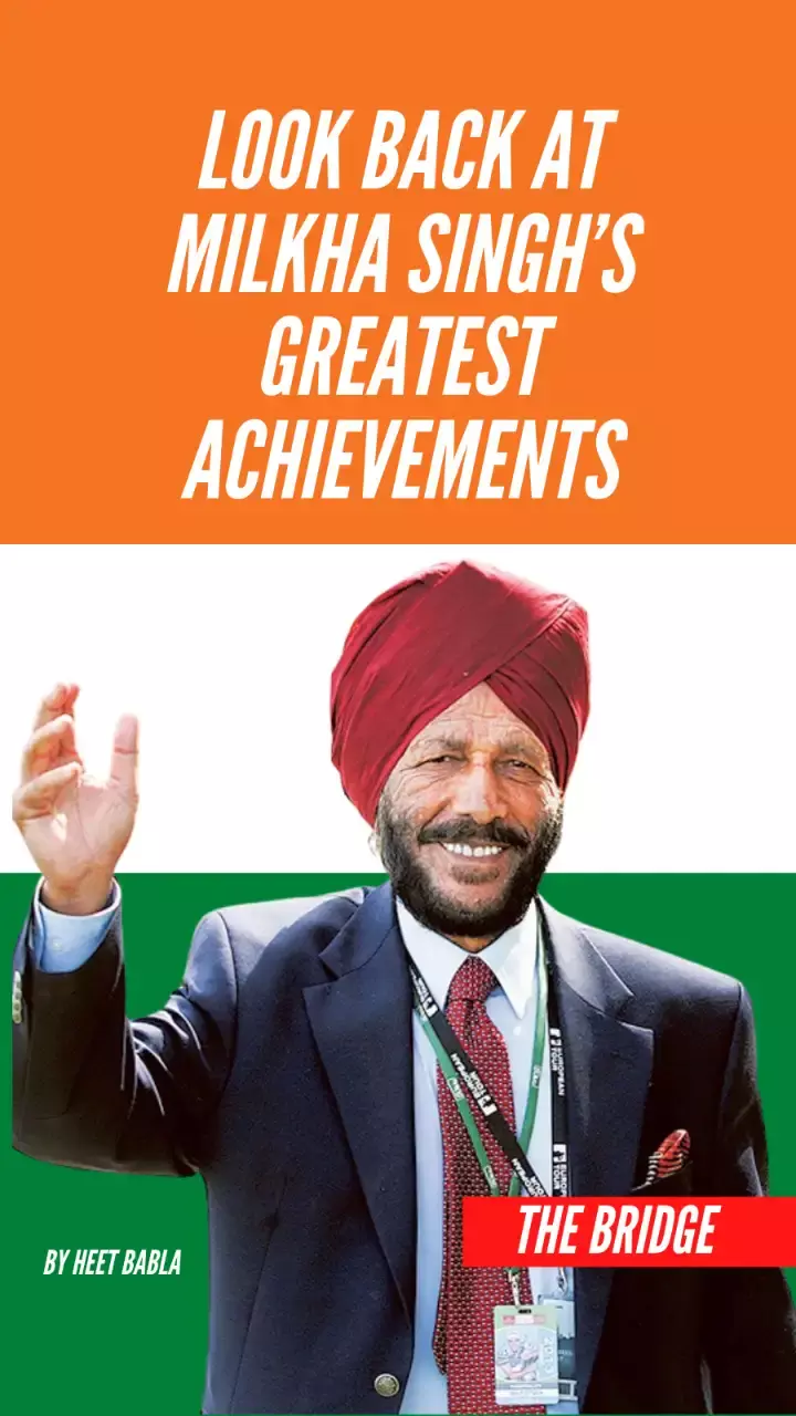 Look back at Milkha Singh’s greatest achievements.