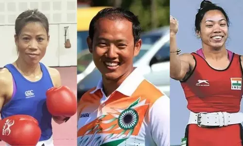 Mary Kom, Tarundeep Rai and Mirabai Chanu