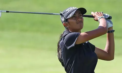Golfer Aditi Ashok marks record 17th Major start with 73 at Womens PGA Cship
