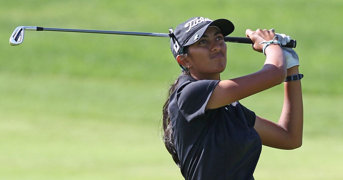 Golfer Aditi Ashok marks record 17th Major start with 73 at Women's PGA