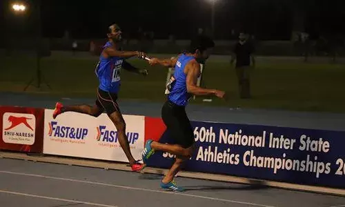 National Inter-State Athletics Meet: Hima Das injured, Relay team within sight for Olympic qualification National Inter-State Athletics Meet: Hima Das injured, Relay team within sight for Olympic qualification