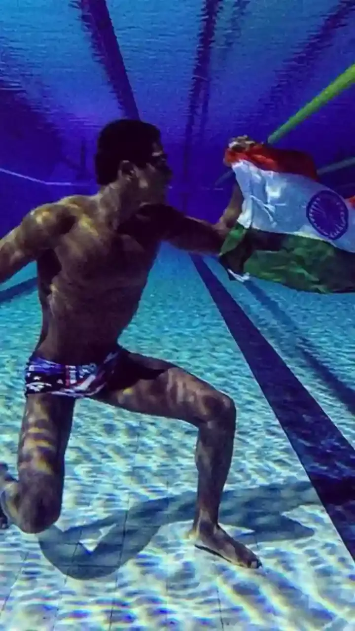 Sajan Prakash - The first Indian swimmer to make Olympic A Cut.