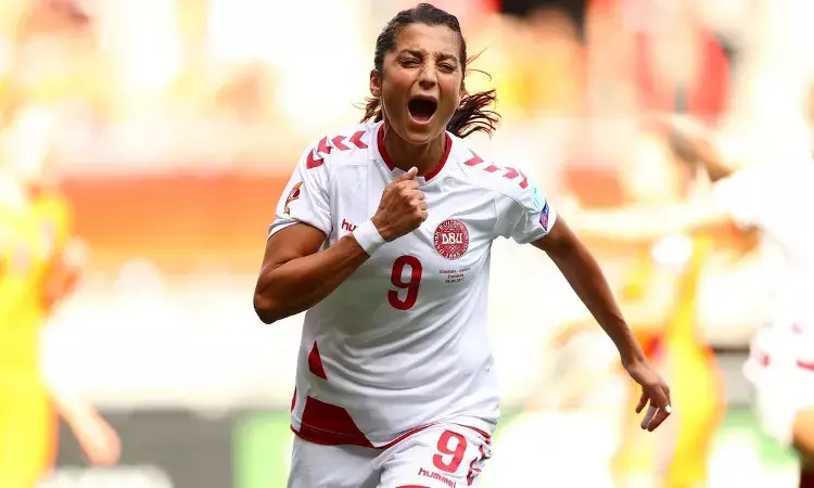 Displaced to Denmark, Afghan refugee football star Nadia Nadim rose to glory Displaced to Denmark, Afghan refugee football star Nadia Nadim rose to glory