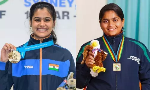 Manu Bhaker and Rahi Sarnobat