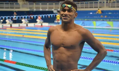 Indian swimmer Sajan Prakash