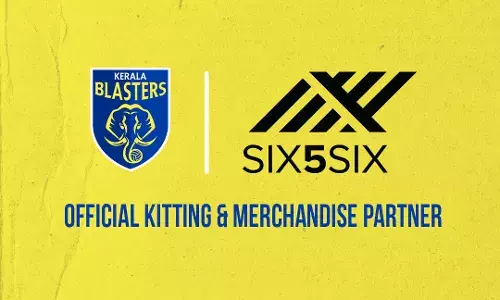 Kerala Blasters signs a new 3-year merchandise partnership with SIX5SIX