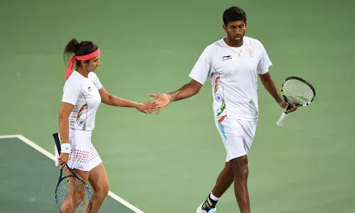 Sania Mirza and Rohan Bopanna