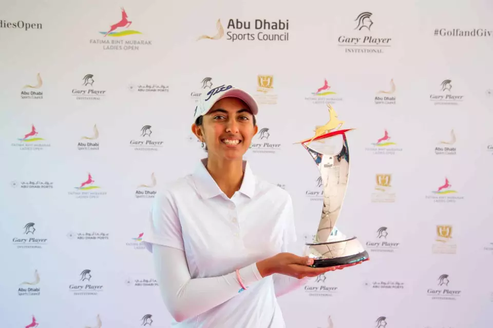 What is Aditi Ashok's world rankings?