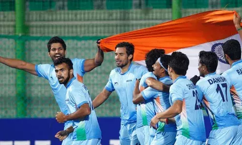 Indian Hockey team at Rio Olympics