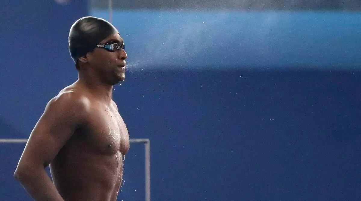 Swimmer Sajan Prakash (Source: Indian Express)
